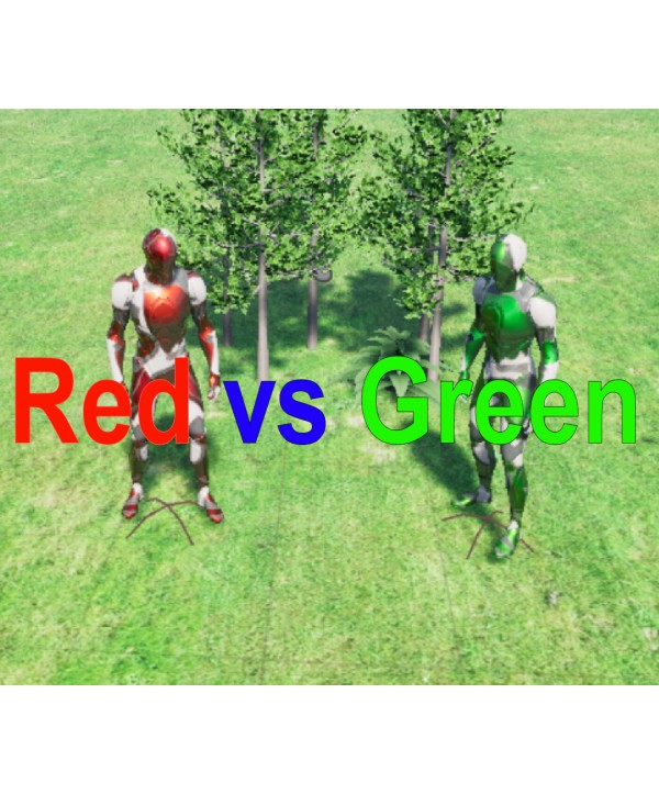 Red vs Green Steam Key GLOBAL